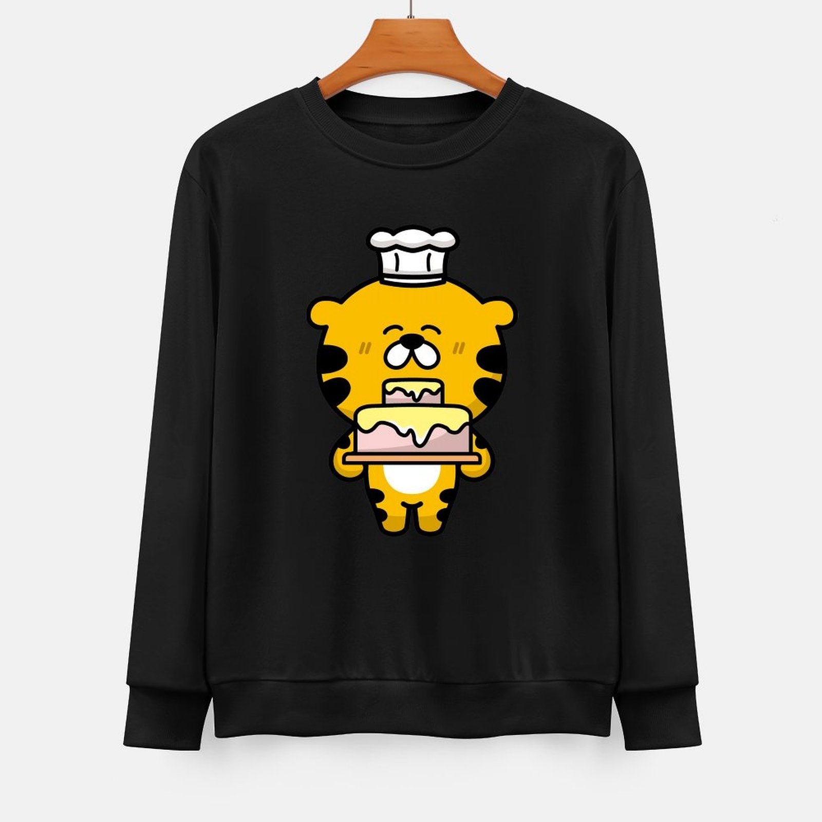 Front Patterned Long Sleeve TopEasyStyle Modern